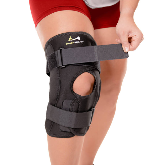 Obesity Knee Pain Brace | Big Xxxxxl Plus Size Support For An Overweight Person With Excess Leg Fat - 5xl
